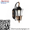 ĐÈN GẮN TƯỜNG, CỘT NHÀ PHONG CÁCH TÂN CỔ ĐIỂN ĐUI ĐÈN E27 * 1 - CHỐNG NƯỚC TIÊU CHUẨN IP65 - MODEL: 4930 / 78 - BK + GD