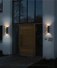ĐÈN LED GẮN TƯỜNG 2 ĐẦU HÌNH ĐỒNG HỒ CÁT DÙNG TRONG NỘI NGOẠI THẤT - CÔNG SUẤT 10 watt - LED COB 1530 / ÁNH SÁNG VÀNG 3000k - MODEL : 1002