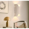 ĐÈN LED GẮN TƯỜNG 2 ĐẦU HÌNH ĐỒNG HỒ CÁT DÙNG TRONG NỘI NGOẠI THẤT - CÔNG SUẤT 10 watt - LED COB 1530 / ÁNH SÁNG VÀNG 3000k - MODEL : 1002