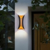 ĐÈN LED GẮN TƯỜNG 2 ĐẦU HÌNH ĐỒNG HỒ CÁT DÙNG TRONG NỘI NGOẠI THẤT - CÔNG SUẤT 10 watt - LED COB 1530 / ÁNH SÁNG VÀNG 3000k - MODEL : 1002
