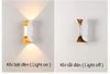 ĐÈN LED GẮN TƯỜNG 2 ĐẦU HÌNH ĐỒNG HỒ CÁT SÁNG TRÒN Ở GIỮA DÙNG TRONG NỘI NGOẠI THẤT - CÔNG SUẤT 12 watt - LED COB 1530 / ÁNH SÁNG VÀNG 3000k - MODEL : HL30 - 2 / NEW 2025
