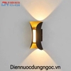 ĐÈN LED GẮN TƯỜNG 2 ĐẦU HÌNH ĐỒNG HỒ CÁT SÁNG TRÒN Ở GIỮA DÙNG TRONG NỘI NGOẠI THẤT - CÔNG SUẤT 12 watt - LED COB 1530 / ÁNH SÁNG VÀNG 3000k - MODEL : HL30 - 2 / NEW 2025