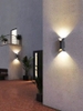 ĐÈN LED GẮN TƯỜNG 2 ĐẦU HÌNH ĐỒNG HỒ CÁT SÁNG TRÒN Ở GIỮA DÙNG TRONG NỘI NGOẠI THẤT - CÔNG SUẤT 10 watt - LED COB 1530 / ÁNH SÁNG VÀNG 3000k  - MODEL : B019