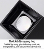ĐÈN LED LẮP NỔI DẠNG ỐNG BƠ HÌNH VUÔNG - CÔNG SUẤT 12 watt - ÁNH SÁNG TRUNG TÍNH  4000k -ĐỘ HOÀN MÀU CAO CRI98 - GÓC CHIẾU ÁNH SÁNG BEAM ANGLE 36 ĐỘ - MODEL : 991