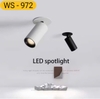 ĐÈN LED ÂM TRẦN XOAY 360 ĐỘ CHIẾU TRANH  ĐA NĂNG - CÔNG SUẤT 12 watt - ÁNH SÁNG 3500k - GÓC CHIẾU 24 ĐỘ - MODEL : WS - 972
