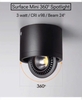 ĐÈN LED LẮP NỔI DẠNG ỐNG BƠ SURFACE MINI 360 SPOTLIGHT - 3000k / 4000k - CÔNG SUẤT 3 watt - GÓC CHIẾU 24 ĐỘ - CRI98 - MODEL : WS - 826
