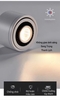 ĐÈN LED LẮP NỔI DẠNG ỐNG BƠ SURFACE MINI 360 SPOTLIGHT - 3000k / 4000k - CÔNG SUẤT 3 watt - GÓC CHIẾU 24 ĐỘ - CRI98 - MODEL : WS - 826