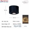 ĐÈN LED LẮP NỔI DẠNG ỐNG BƠ SURFACE MINI 360 SPOTLIGHT - 3000k / 4000k - CÔNG SUẤT 3 watt - GÓC CHIẾU 24 ĐỘ - CRI98 - MODEL : WS - 826