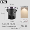 ĐÈN ÂM TRẦN NARROW EDGE ANTI - GLARE SPOTLIGHT - GÓC CHIẾU 24 ĐỘ - 12 watt - MODEL : WS - 942 2025