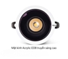 ĐÈN ÂM TRẦN NARROW EDGE ANTI - GLARE SPOTLIGHT - GÓC CHIẾU 24 ĐỘ - 12 watt - MODEL : WS - 942 2025