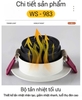 ĐÈN LED ÂM TRẦN MINI SPOTLIGHT - LỖ KHOÉT 55mm - PHÙ HỢP LẮP TỦ TRANG TRÍ - CÔNG SUẤT 3 watt - ĐỘ HOÀN MÀU CAO - ÁNH SÁNG TRUNG TÍNH 4000k - MODEL : WS - 983