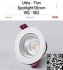 ĐÈN LED ÂM TRẦN MINI SPOTLIGHT - LỖ KHOÉT 55mm - PHÙ HỢP LẮP TỦ TRANG TRÍ - CÔNG SUẤT 3 watt - ĐỘ HOÀN MÀU CAO - ÁNH SÁNG TRUNG TÍNH 4000k - MODEL : WS - 983