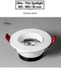 ĐÈN LED ÂM TRẦN MINI SPOTLIGHT - LỖ KHOÉT 55mm - PHÙ HỢP LẮP TỦ TRANG TRÍ - CÔNG SUẤT 3 watt - ĐỘ HOÀN MÀU CAO - ÁNH SÁNG TRUNG TÍNH 4000k - MODEL : WS - 983