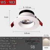 ĐÈN LED ÂM TRẦN MINI SPOTLIGHT - LỖ KHOÉT 55mm - PHÙ HỢP LẮP TỦ TRANG TRÍ - CÔNG SUẤT 3 watt - ĐỘ HOÀN MÀU CAO - ÁNH SÁNG TRUNG TÍNH 4000k - MODEL : WS - 983