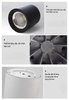 ĐÈN LED DẠNG ỐNG BƠ LẮP NỔI HÌNH TRÒN , CÓ THỂ THẢ TREO - ĐƯỜNG KÍNH 90 mm - CÔNG SUẤT 10 watt - ÁNH SÁNG VÀNG 3000k / TRUNG TÍNH 4000k - ĐỘ HOÀN MÀU CAO CRI98 - MODEL: WS - 805