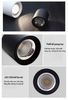 ĐÈN LED DẠNG ỐNG BƠ LẮP NỔI HÌNH TRÒN , CÓ THỂ THẢ TREO - ĐƯỜNG KÍNH 90 mm - CÔNG SUẤT 10 watt - ÁNH SÁNG VÀNG 3000k / TRUNG TÍNH 4000k - ĐỘ HOÀN MÀU CAO CRI98 - MODEL: WS - 805