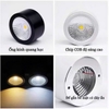 ĐÈN LED DẠNG ỐNG BƠ TRÒN LẮP NỔI THẤP ( LÙN ) - ĐƯỜNG KÍNH 90 mm - CÔNG SUẤT 7W - ÁNH SÁNG VÀNG NHẸ 3500k - ĐỘ HOÀN MÀU CAO CRI 98 - GÓC CHIẾU 24 ĐỘ - MODEL : WS - 952