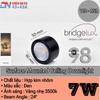 ĐÈN LED DẠNG ỐNG BƠ TRÒN LẮP NỔI THẤP ( LÙN ) - ĐƯỜNG KÍNH 90 mm - CÔNG SUẤT 7W - ÁNH SÁNG VÀNG NHẸ 3500k - ĐỘ HOÀN MÀU CAO CRI 98 - GÓC CHIẾU 24 ĐỘ - MODEL : WS - 952
