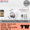 ĐÈN LED DẠNG ỐNG BƠ TRÒN LẮP NỔI THẤP ( LÙN ) - ĐƯỜNG KÍNH 90 mm - CÔNG SUẤT 7W - ÁNH SÁNG VÀNG NHẸ 3500k - ĐỘ HOÀN MÀU CAO CRI 98 - GÓC CHIẾU 24 ĐỘ - MODEL : WS - 952