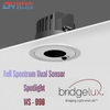 ĐÈN LED ÂM TRẦN CẢM BIẾN KÉP HÀNG CAO CẤP - CẢM BIẾN THÂN NHIỆT CON NGƯỜI VÀ CẢM BIẾN ÁNH SÁNG - ĐỘ HOÀN MÀU CAO CRI98 - BEAM ANGLE 36 ĐỘ - MODEL: WS - 990