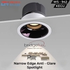 ĐÈN ÂM TRẦN NARROW EDGE ANTI - GLARE SPOTLIGHT - GÓC CHIẾU 36 ĐỘ - 10 watt - MODEL : WS - 942 KEGU