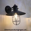 ĐÈN TƯỜNG PHÒNG NỔ NỘI NGOẠI THẤT - CHAO KÍNH VỎ SẮT - ĐUI ĐÈN E27 - BÓNG ST64 - MODEL : 019 - 235 - 1043