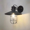 ĐÈN TƯỜNG PHÒNG NỔ NỘI NGOẠI THẤT - CHAO KÍNH VỎ SẮT - ĐUI ĐÈN E27 - BÓNG ST64 - MODEL : 019 - 235 - 1043