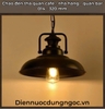 CHAO ĐÈN THẢ QUÁN CAFE - NHÀ HÀNG - QUÁN BAR CÓ XÍCH - BÓNG LED BULB - ĐUI ĐÈN E27 *1 - MODEL : 014 - 320 mm