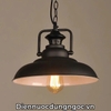 CHAO ĐÈN THẢ QUÁN CAFE - NHÀ HÀNG - QUÁN BAR CÓ XÍCH - BÓNG LED BULB - ĐUI ĐÈN E27 *1 - MODEL : 014 - 320 mm