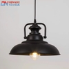 CHAO ĐÈN THẢ QUÁN CAFE - NHÀ HÀNG - QUÁN BAR CÓ XÍCH - BÓNG LED BULB - ĐUI ĐÈN E27 *1 - MODEL : 014 - 320 mm