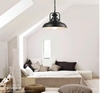 CHAO ĐÈN THẢ QUÁN CAFE - NHÀ HÀNG - QUÁN BAR CÓ XÍCH - BÓNG LED BULB - ĐUI ĐÈN E27 *1 - MODEL : 014 - 320 mm