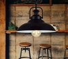 CHAO ĐÈN THẢ QUÁN CAFE - NHÀ HÀNG - QUÁN BAR CÓ XÍCH - BÓNG LED BULB - ĐUI ĐÈN E27 *1 - MODEL : 014 - 320 mm