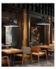 CHAO ĐÈN THẢ QUÁN CAFE - NHÀ HÀNG - QUÁN BAR CÓ XÍCH - BÓNG LED BULB - ĐUI ĐÈN E27 *1 - MODEL : 014 - 320 mm