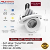 ĐÈN ÂM TRẦN SPOTLIGHT CHIẾU TRANH - CHIẾU ĐIỂM - LỖ KHOÉT 75 mm - ĐỘ HOÀN MÀU CAO CRI 98 - GÓC CHIẾU 24 ĐỘ - MODEL : 2001 - 295