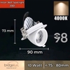 ĐÈN ÂM TRẦN SPOTLIGHT CHIẾU TRANH - CHIẾU ĐIỂM - LỖ KHOÉT 75 mm - ĐỘ HOÀN MÀU CAO CRI 98 - GÓC CHIẾU 24 ĐỘ - MODEL : 2001 - 295