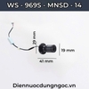 ĐÈN RỌI TỦ TRANG SỨC MINI 1 Watt - ĐỘ HOÀN MÀU CAO CRI 90 - LED CREE VÀNG 3000K - GÓC CHIẾU 24 ĐỘ - XOAY 360 ĐỘ - MODEL : WS - 969S