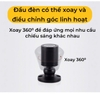 ĐÈN RỌI TỦ TRANG SỨC MINI 1 Watt - ĐỘ HOÀN MÀU CAO CRI 90 - LED CREE VÀNG 3000K - GÓC CHIẾU 24 ĐỘ - XOAY 360 ĐỘ - MODEL : WS - 969S