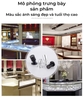 ĐÈN RỌI TỦ TRANG SỨC MINI 1 Watt - ĐỘ HOÀN MÀU CAO CRI 90 - LED CREE VÀNG 3000K - GÓC CHIẾU 24 ĐỘ - XOAY 360 ĐỘ - MODEL : WS - 969S