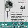 ĐÈN CHIẾU CÂY LED NGOẠI THẤT IP 65 - CÔNG SUẤT : 12 watt / 18 watt - ÁNH SÁNG : 3000k - CHIP LED COB BRIDGELUX CRI 92 - MODEL : JF - 00276