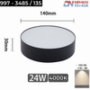 ĐÈN LED ỐP TRẦN SIÊU MỎNG CÔNG SUẤT LỚN - ĐỘ HOÀN MÀU CRI 80 - ÁNH SÁNG TRUNG TÍNH 4000k - GÓC CHIẾU 120 ĐỘ - MODEL : 997