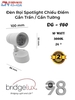 ĐÈN RỌI ĐẾ GẮN TRẦN GẮN TƯỜNG - ĐỘ HOÀN MÀU CAO CRI 98 - GÓC CHIẾU 24 ĐỘ - ÁNH SÁNG VÀNG 3000k - MODEL : DG - 980