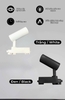 ĐÈN RỌI RAY T2 TRACK SPOTLIGHT - ĐỘ HOÀN MÀU CAO CRI 98 - ÁNH SÁNG TRUNG TÍNH 4000k - CHIP LED BRIDGELUX - MODEL : WG - 976