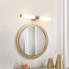 ĐÈN LED SOI TRANH SOI GƯƠNG ÁNH SÁNG VÀNG 3000k - PHONG CÁCH Ý - CHẤT LIỆU INOX + ABS - MODEL : ST 16 - TĐ 1843
