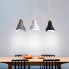 BỘ ĐÈN THẢ 3 HOẶC LẮP RỜI PHONG CÁCH NORDIC - ĐUI GỖ CHAO SẮT BỀN BỈ - MODEL : 8442
