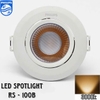 ĐÈN LED ÂM TRẦN SPOTLIGHT PHILLIPS NEW 2025 - LK 75MM - ĐỘ HOÀN MÀU CRI 80 - CÔNG SUẤT 6 WATT - MODEL : RS 100B