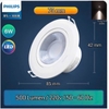 ĐÈN LED ÂM TRẦN SPOTLIGHT PHILLIPS NEW 2025 - LK 75MM - ĐỘ HOÀN MÀU CRI 80 - CÔNG SUẤT 6 WATT - MODEL : RS 100B