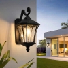 ĐÈN TƯỜNG TÂN CỔ ĐIỂN - MÀU ĐEN - ĐUI ĐÈN E27*1 BÓNG ST64 / 8 watt - M: 0155 / 0288SB