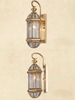 ĐÈN TƯỜNG ĐỒNG KÍNH TÂN CỔ ĐIỂN - CHẤT LIỆU ĐỒNG MẠ VÀNG - KÍNH GLASS - ĐUI ĐÈN E27 * 1 - BÓNG ST 64 / 4w - MODEL : 0607 - S
