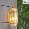 ĐÈN TƯỜNG ĐỒNG KÍNH TÂN CỔ ĐIỂN - CHẤT LIỆU ĐỒNG MẠ VÀNG - KÍNH GLASS - ĐUI ĐÈN E14 * 3 - BÓNG C35 / 4w HOẶC BÓNG NGÔ VÀNG 12w - MODEL : 0607 - L