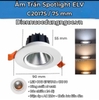 ĐÈN ÂM TRẦN SPOTLIGHT ELV - LỖ KHOÉT 75 mm - GÓC CHIẾU 24 ĐỘ - ĐỘ HOÀN MÀU CAO CRI 90 - CÔNG SUẤT 5 watt - ÁNH SÁNG 3000k / 4000k / 6000k - MODEL : C20175 - 7743